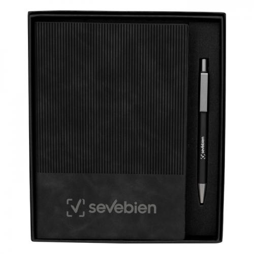 set ejecutivo con cuaderno boligrafo personalizado