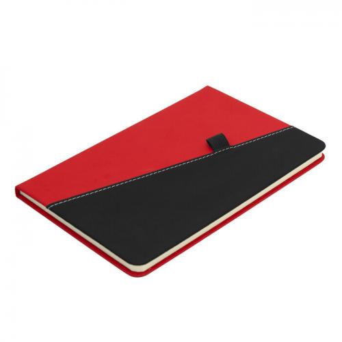 libreta tapa dura bicolor personalizada con logo por mayor para empresas argentina - t810