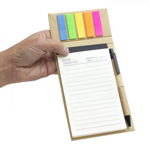 libreta memo semanal personalizada con logo por mayor para empresas argentina - t670