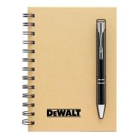 libreta con boligrafo personalizado t638