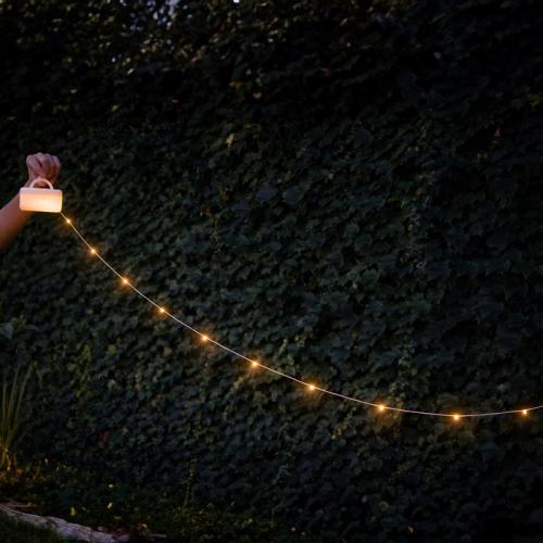guirnalda de luces led recargable personalizada con logo por mayor para empresas - ec790