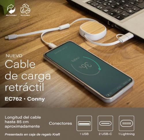 Cable Retráctil de Carga 