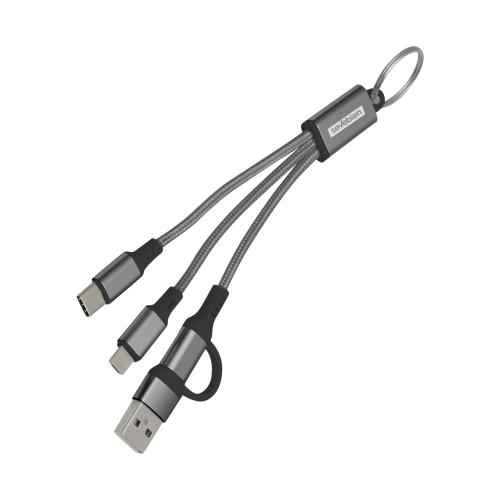 cable de carga con llavero personalizado con logo para empresas_ regalo mayorista argentina