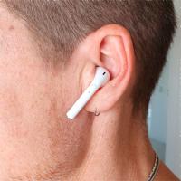 auriculares bluetooth inalambrico iphone apple con logo