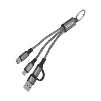 cable de carga con llavero personalizado con logo para empresas_ regalo mayorista argentina