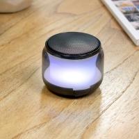 parlante bluetooth personalizado con logo con luces