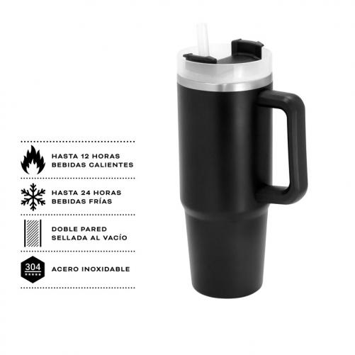 Vaso Alto con Sorbete Interior Acero Inoxidable
