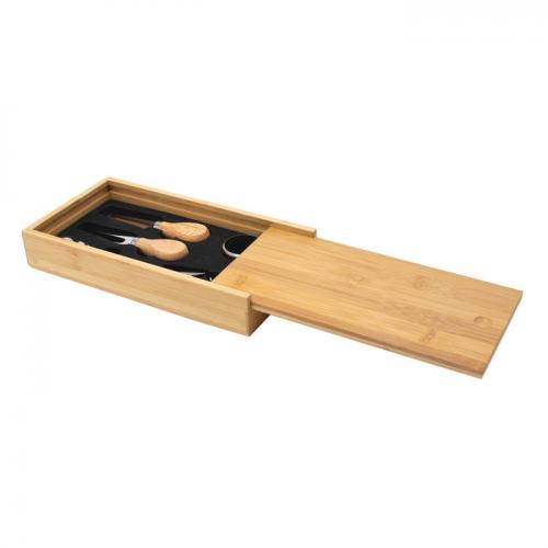 Set de Vino con Tabla para Quesos