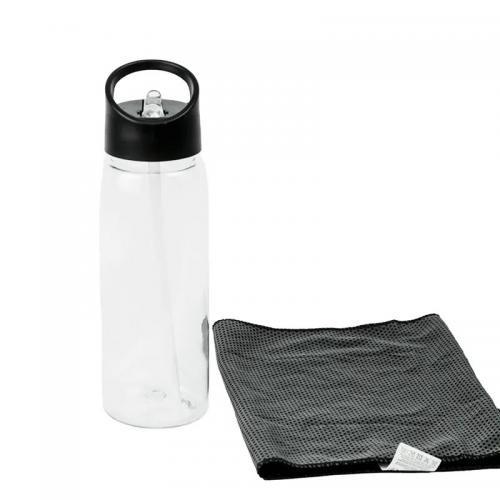 botella deportiva con toalla personalizada con logo por mayor - nereus