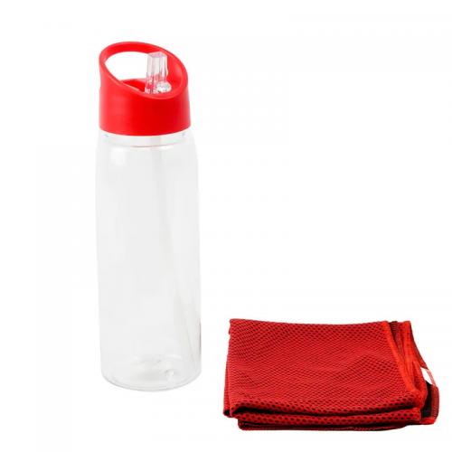 botella deportiva con toalla personalizada con logo por mayor - nereus