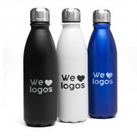 botella de aluminio deportiva personalizada con logo
