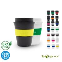 vaso reutilizable con banda de silicona personalizado con logo por mayor - express cup