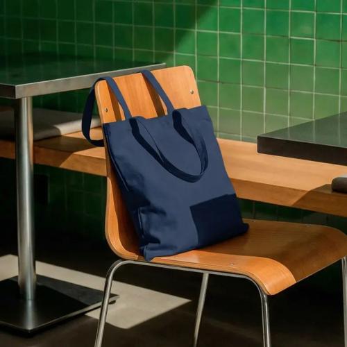 bolsa tote de algodón reciclado personalizada con logo por mayor argentina - guyana
