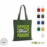 bolsa tote de algodón reciclado personalizada con logo por mayor argentina - guyana