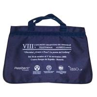 bolso maletin con logo para congresos economico