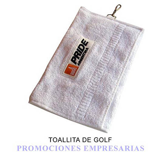 Toallitas para Golf con logo bordado